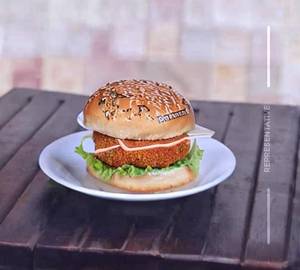 Veg tikki burger