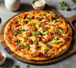 Butter Chicken Pizza