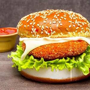 Paneer Zinger Burger
