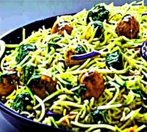 Subz palak paneer biryani