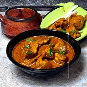 Chicken kolapuri style