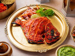 Pomfret Tandoori (1 Pieces)