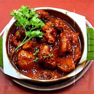 Chicken  In Manchurian Style
