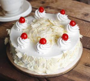 White Forest Cake