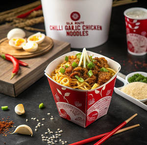 Chilli Garlic Chicken Noodles