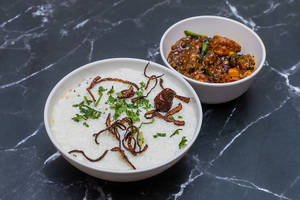Curd Rice With 4 PC Pepper Chicken