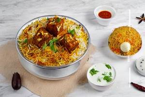 Special paneer biryani