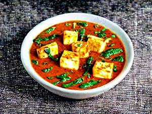 Paneer do pyaza