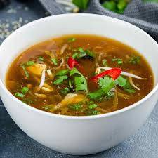 Chicken hot and sour soup