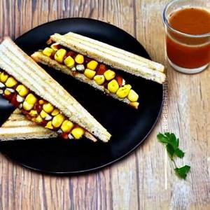 Sweet Corn & Paneer Grill Sandwich