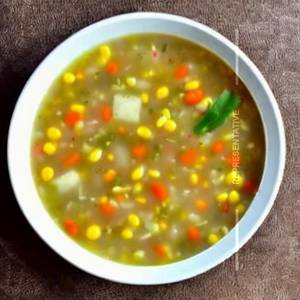 Corn soup [Non Veg]