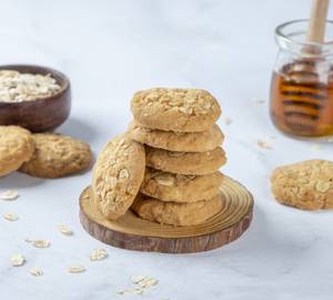 Whole Wheat Honey & Oats Cookies