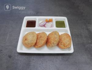 Sattu Kachori [4  Pieces] [Per Plate]