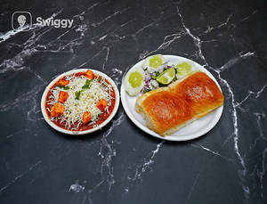 Paneer Cheese Pav Bhaji