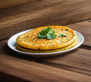 2 Stuffed Aloo Achari Paratha