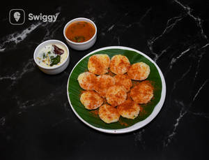 Ghee Podi Button Idli