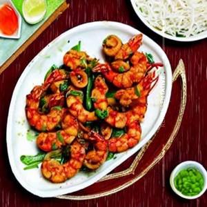 Thai Chilli Prawns Medium