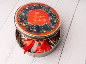 Plum Cake 1 LB with Tin