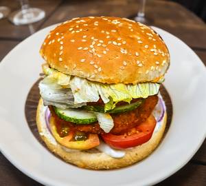 Crispy Veg Double Patty Burger