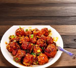 Veg manchurian dry