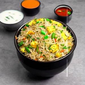 Desi Spicy Egg Fried Rice