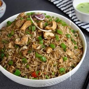 Chicken Mushroom Fried Rice