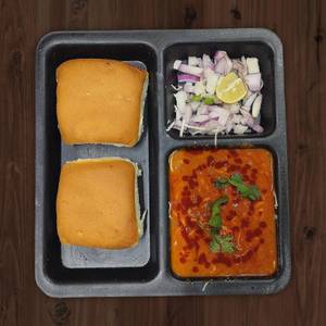 Schezwan pav bhaji                                         