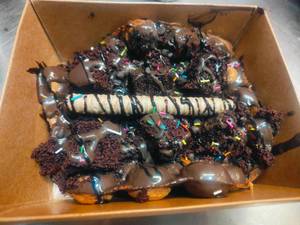Rich Brownie Bubble Waffle