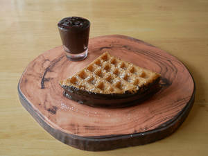 Belgian Dark Chocolate Waffle