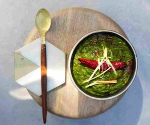 Methi Palak Paneer