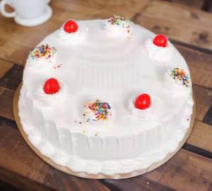 Eggless Vanilla cake