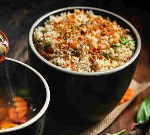Burnt Garlic Fried Rice