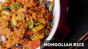 Mongolian Rice