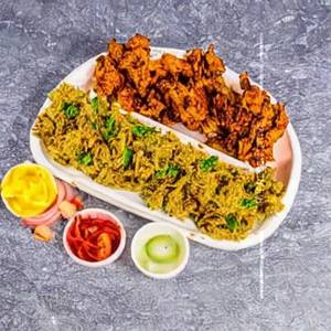 Chrunchy Chicken Shawarma Plate
