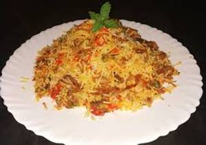 Paneer Mushroom Briyani