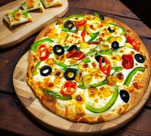8 inch veg pizza