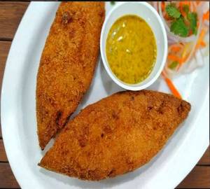 Fish cutlet mashed rohu fish