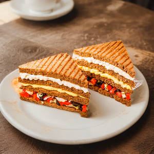 VEG CHEESE SANDWICH.