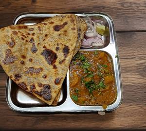 Special paratha shak combo