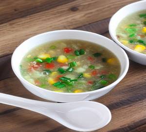 Sweet Corn Vegetable Soup