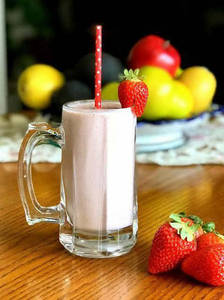 Strawberry Mint Smoothies