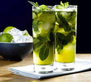 Green Apple Mojitos