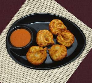 Prawn momos- fried
