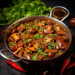 Paneer Kadahi Mushroom
