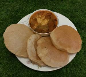 Aloo Sabji [300ml] With Poori