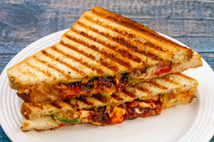 Grilled Aloo Tikki Sandwich