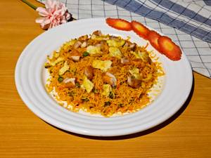 Chicken singapuri rice