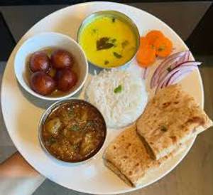 Gulab Jamun Thali