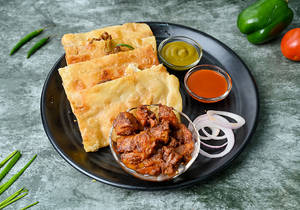 Mutton Mughlai Paratha