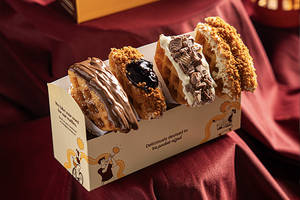 Mini Waffle Box of 4 - Premium Assorted